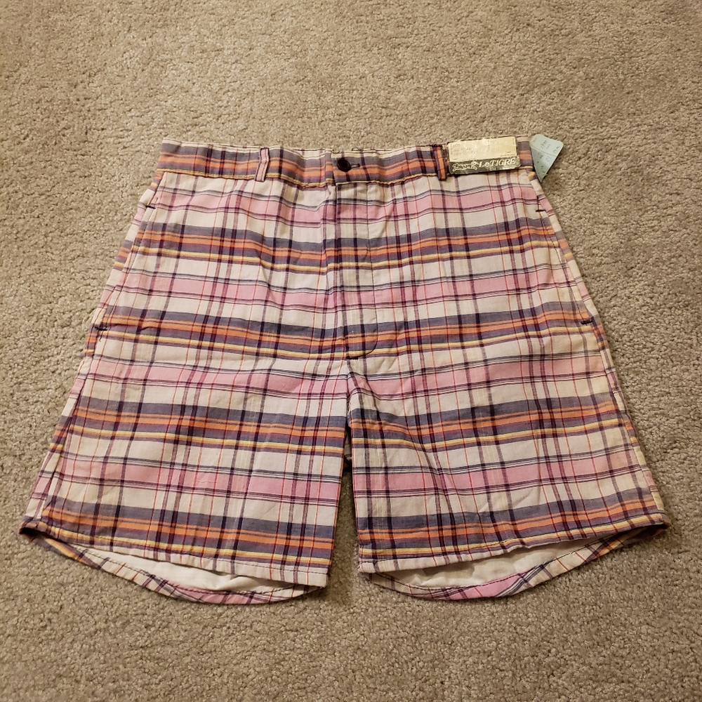 Vintage Men's LeTigré Golf Shorts NWT